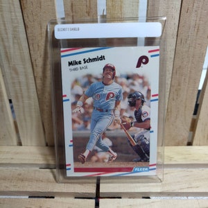 Mike Schmidt 1988 Fleer Baseball Card Philadelphia Phillies Base Set