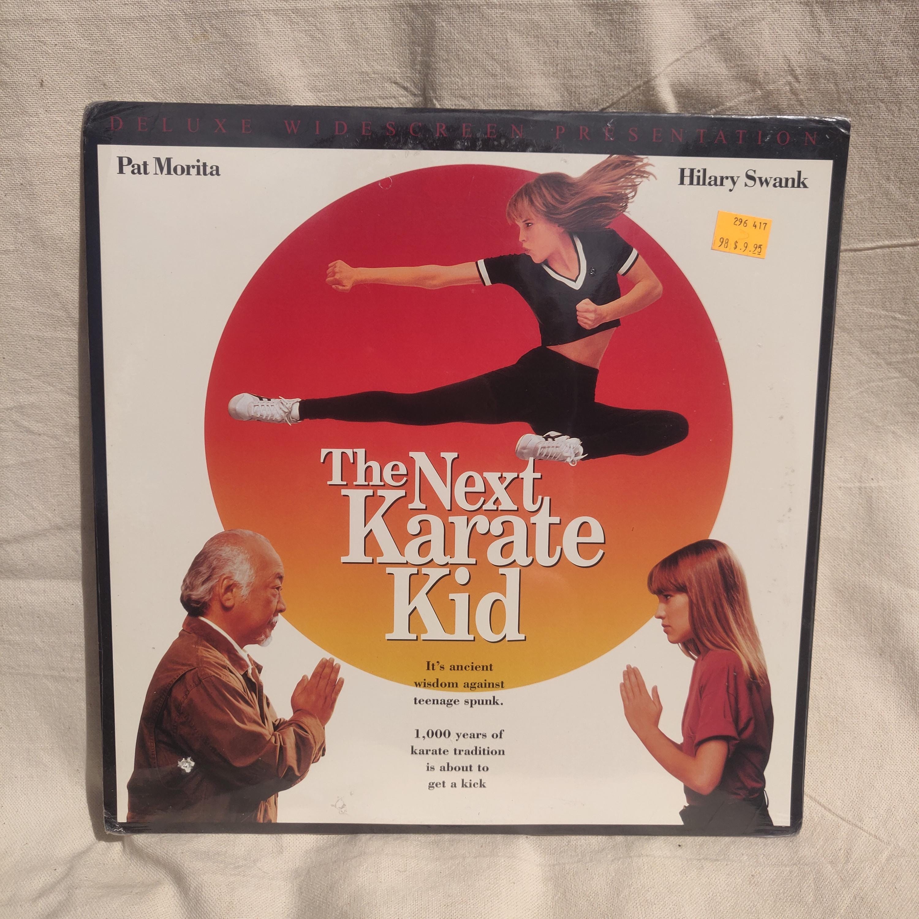 The Next Karate Kid Movie Rare Sealed Laser Disc Pre Owned EX