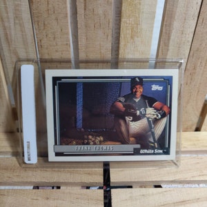 Frank Thomas 1992 Topps Series 2 honkbalkaart Chicago White Sox basisset