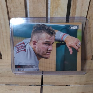 Mike Trout 2021 Topps Stadium Club Base set Baseball Card Los Angeles Angels Star Player