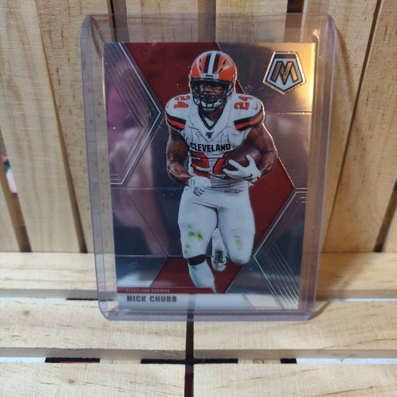 Nick Chubb 2020 Mosaic Football Card Panini Cleveland Browns | Etsy