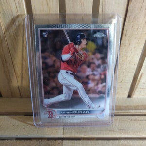 Jarren Duran RC 2022 Topps Chrome Baseball Boston Red Sox Star Player