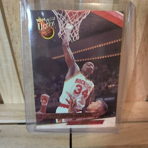 Hakeem Olajuwon 1993-94 Fleer Ultra NBA Base Set Basketball Card Houston Rockets