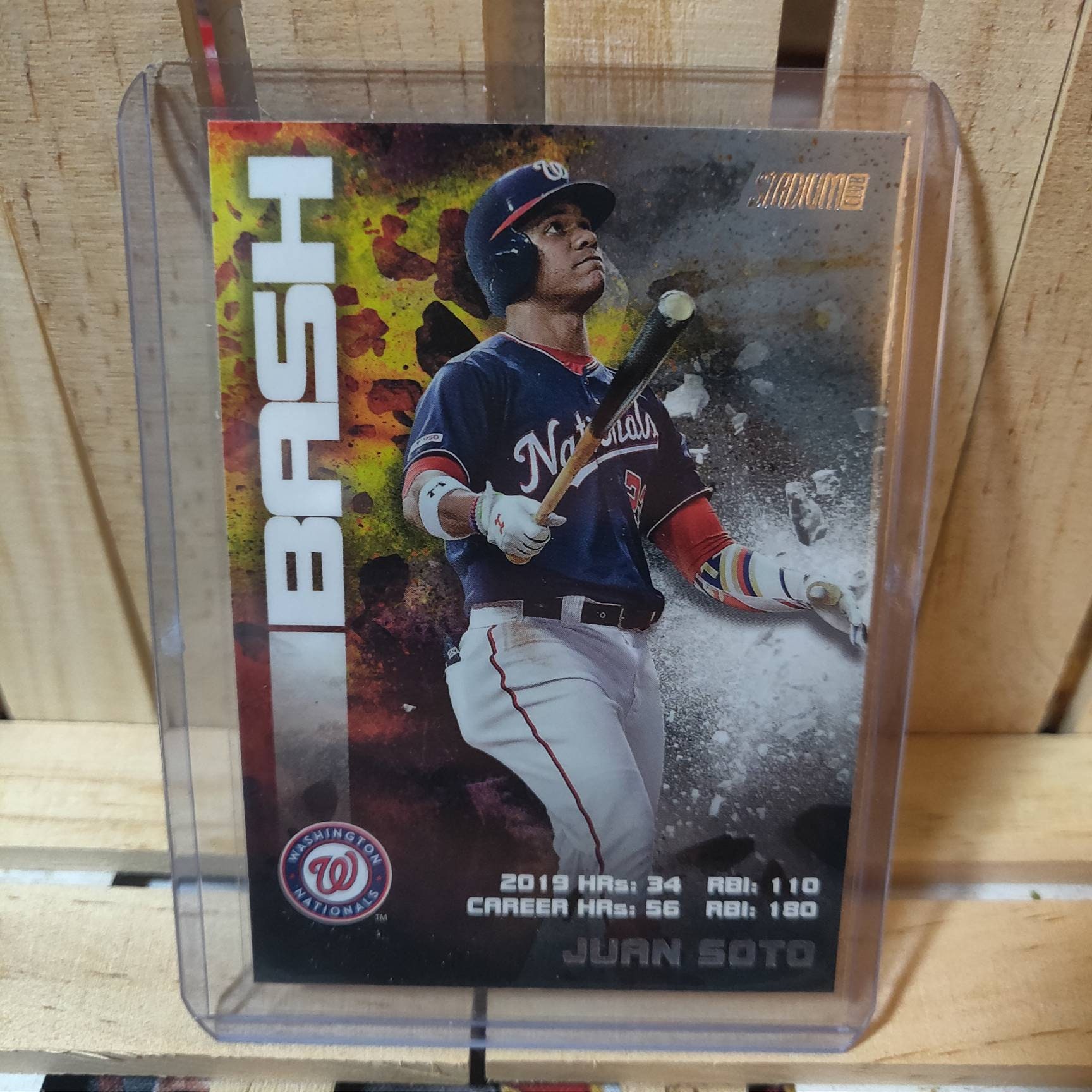 Juan Soto Topps Stadium Club Bash And Burn Sub Set Etsy Canada