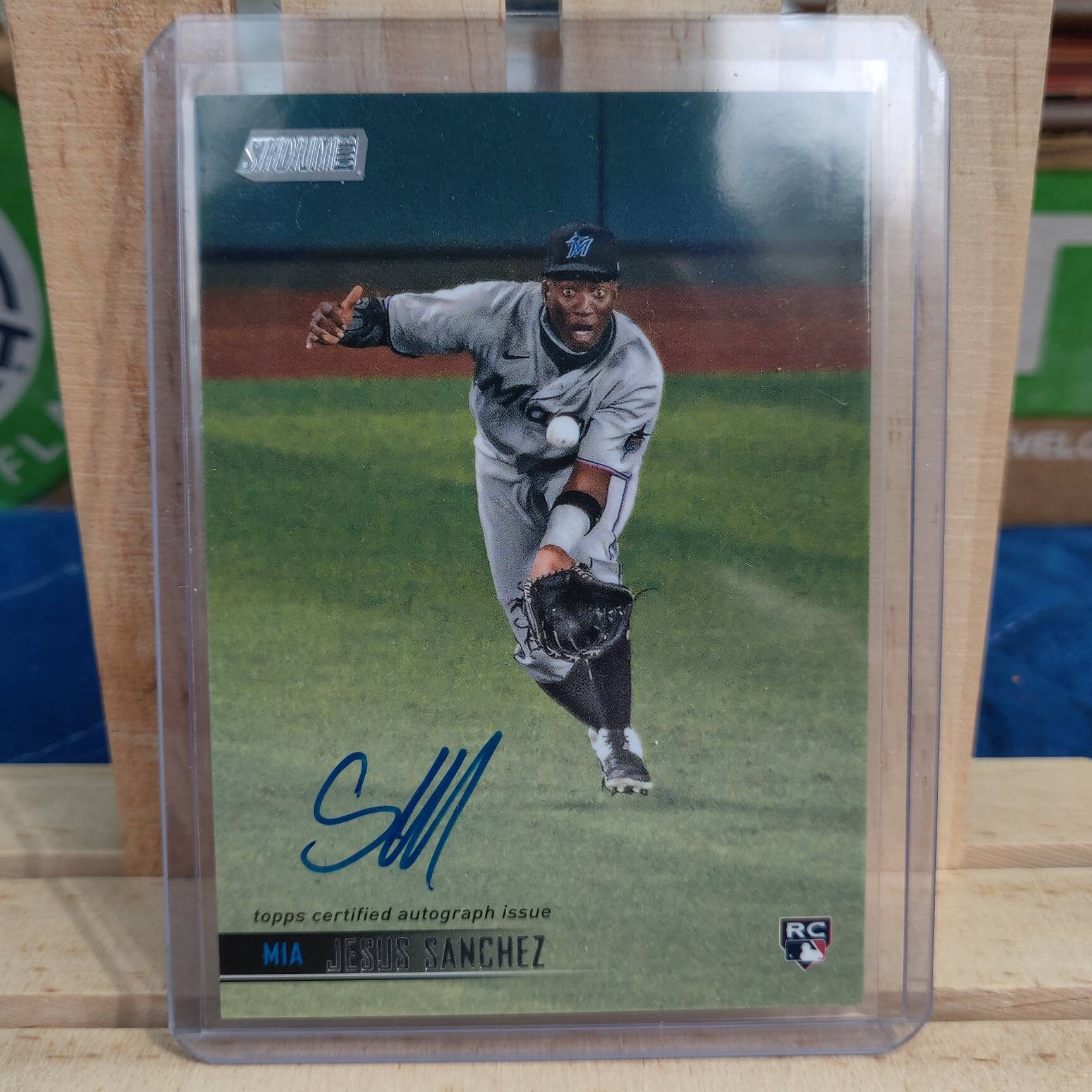 Jesus Sanchez RC Autograph 2021 Topps Stadium Club Base Set - Etsy India