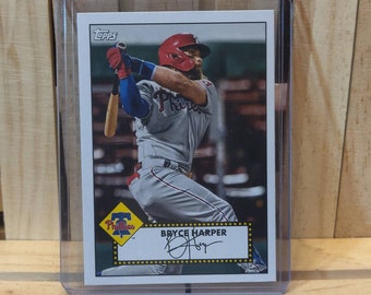 Bryce Harper 2021 Topps Series 1 T52 Sub set Baseball Card Philadelphia Phillies Star Player