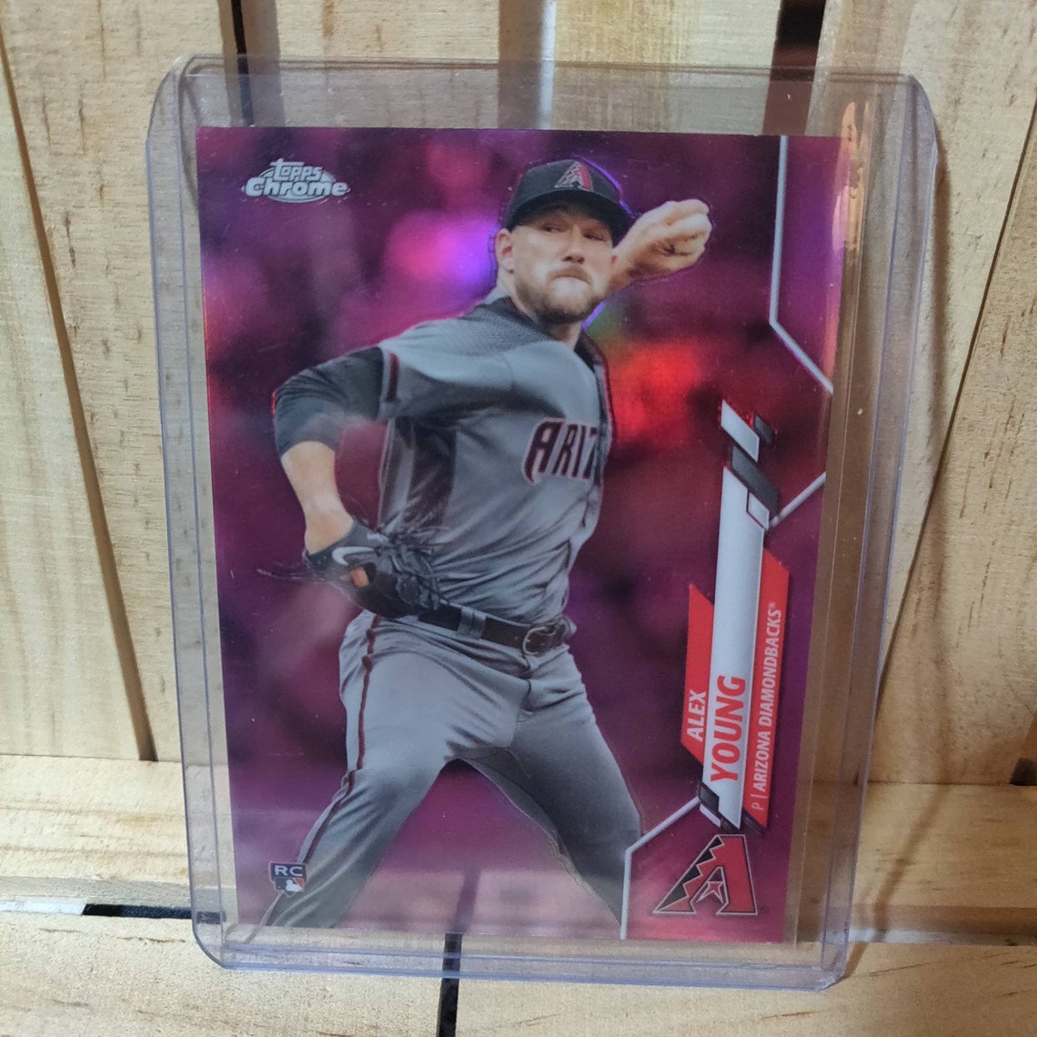 Alex Young RC Rookie 2020 Topps Chrome Pink Refractor Base Alex Young RC Rookie 2020 Topps Chrome Pink Refractor Base