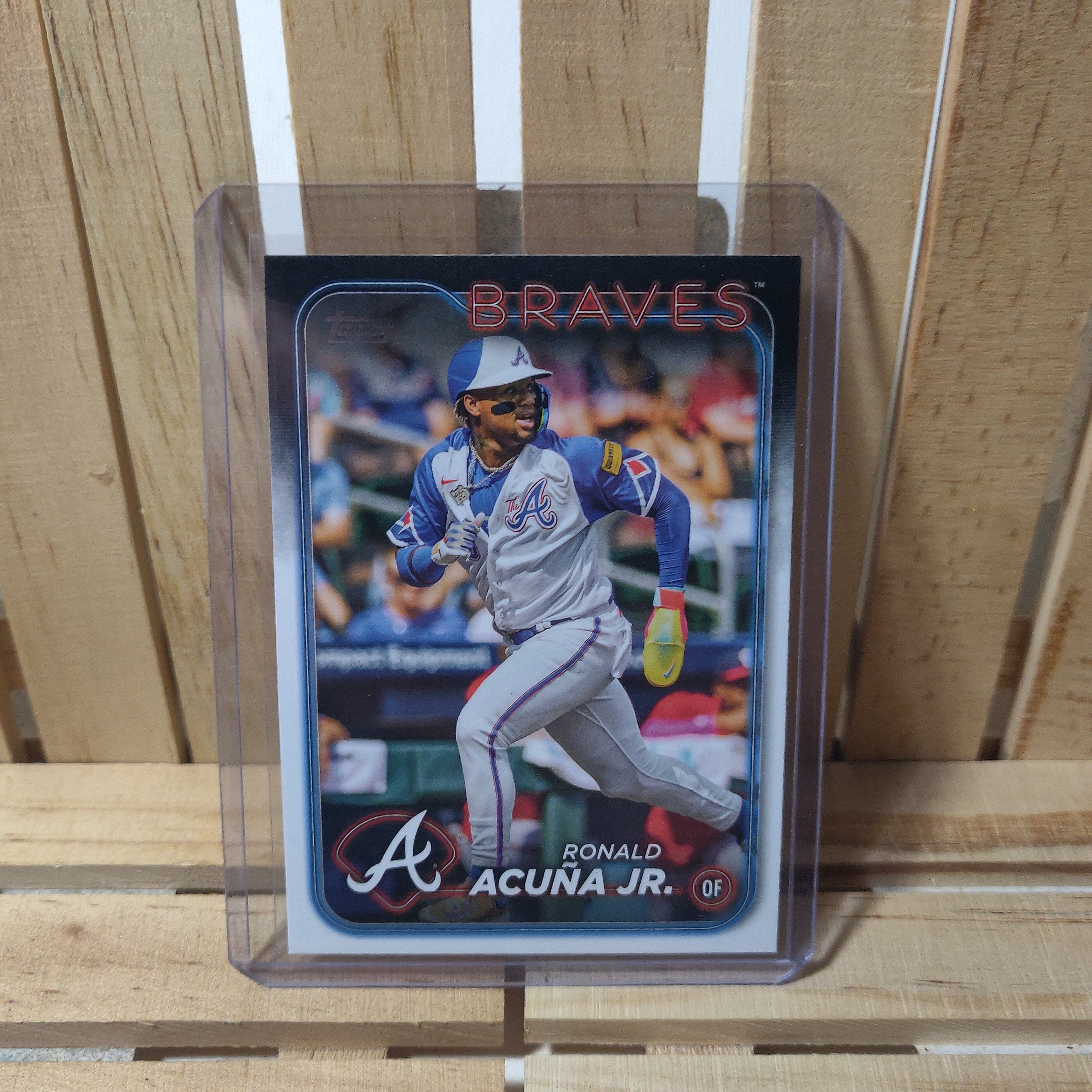 Ronald Acuna Jr 2024 Topps Series 1 Baseball Card Atlanta Braves