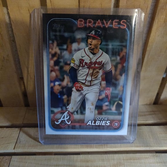 Ozzie Albies 2024 Topps Series Base Set Baseball Card Atlanta