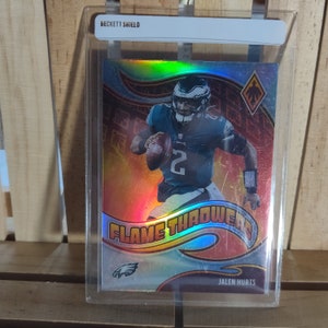 Jalen Hurts 2021 Panini Phoenix Flame Throwers Sub Set voetbalkaart Philadelphia Eagles sterspeler