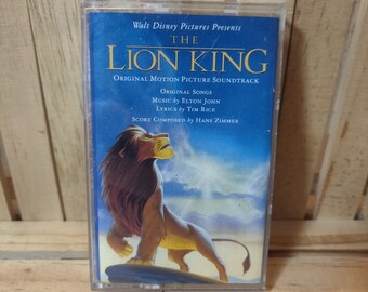 Lion King Soundtrack Tested and Working Vintage Audio Cassette Tape VG Condition