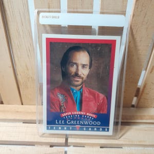 Lee Greenwood Base Set Super Country Musik Tenny Musik Sammelkarte 1992