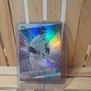 Anthony Rizzo Topps Update Series 2024 Sous-ensemble Stars of MLB Carte de baseball Joueur vedette des Yankees de New York