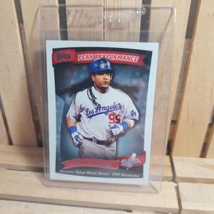 Manny Ramirez 2010 Topps Peak Performance Sub Set Baseball Karte Los Angeles Dodgers Star Player