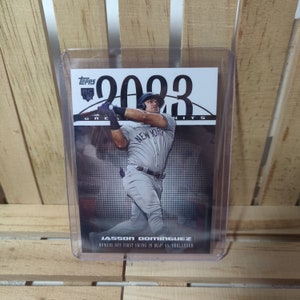 Jasson Dominguez RC 2024 Topps Série 1 Les plus grands succès de 23 Sous-ensemble de cartes de baseball Joueur vedette des New York Yankees