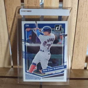 Pete Crow-Armstark 2023 Donruss Basis-Set Baseballkarte Chicago Cubs Starspieler