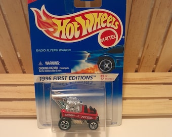 Hot Wheels Radio Flyer Wagon-from 2000 Long Card-hard to Find