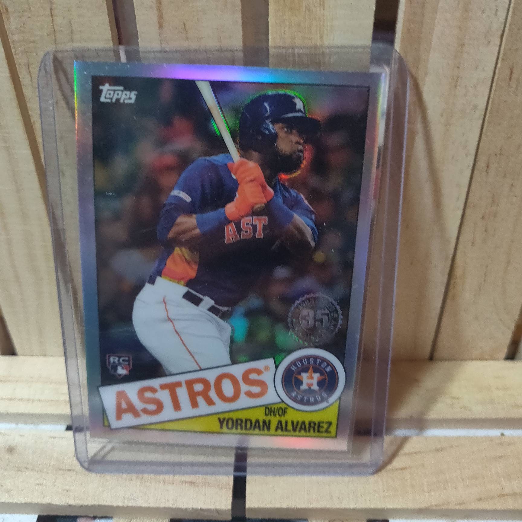 Yordan Alvarez RC Rookie 2020 Topps Chrome 1985