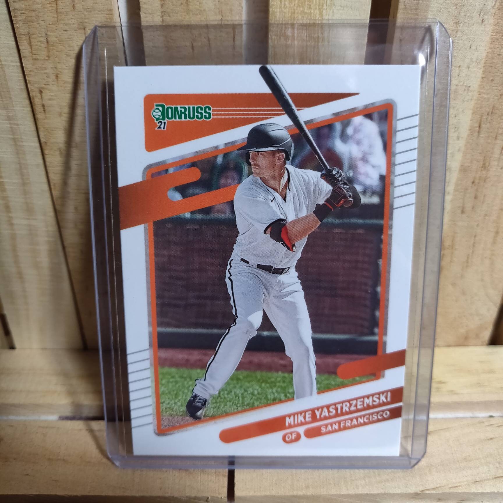 Mike Yastrzemski 2021 Panini Donruss Baseball Card San - Etsy Norway
