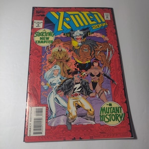 X-Men 2099 n. 8 con inserto di carte collezionabili Fleer intatto Marvel Comics Reader Copy Condizioni VG Pagine complete come trovate Fumetto non classificato