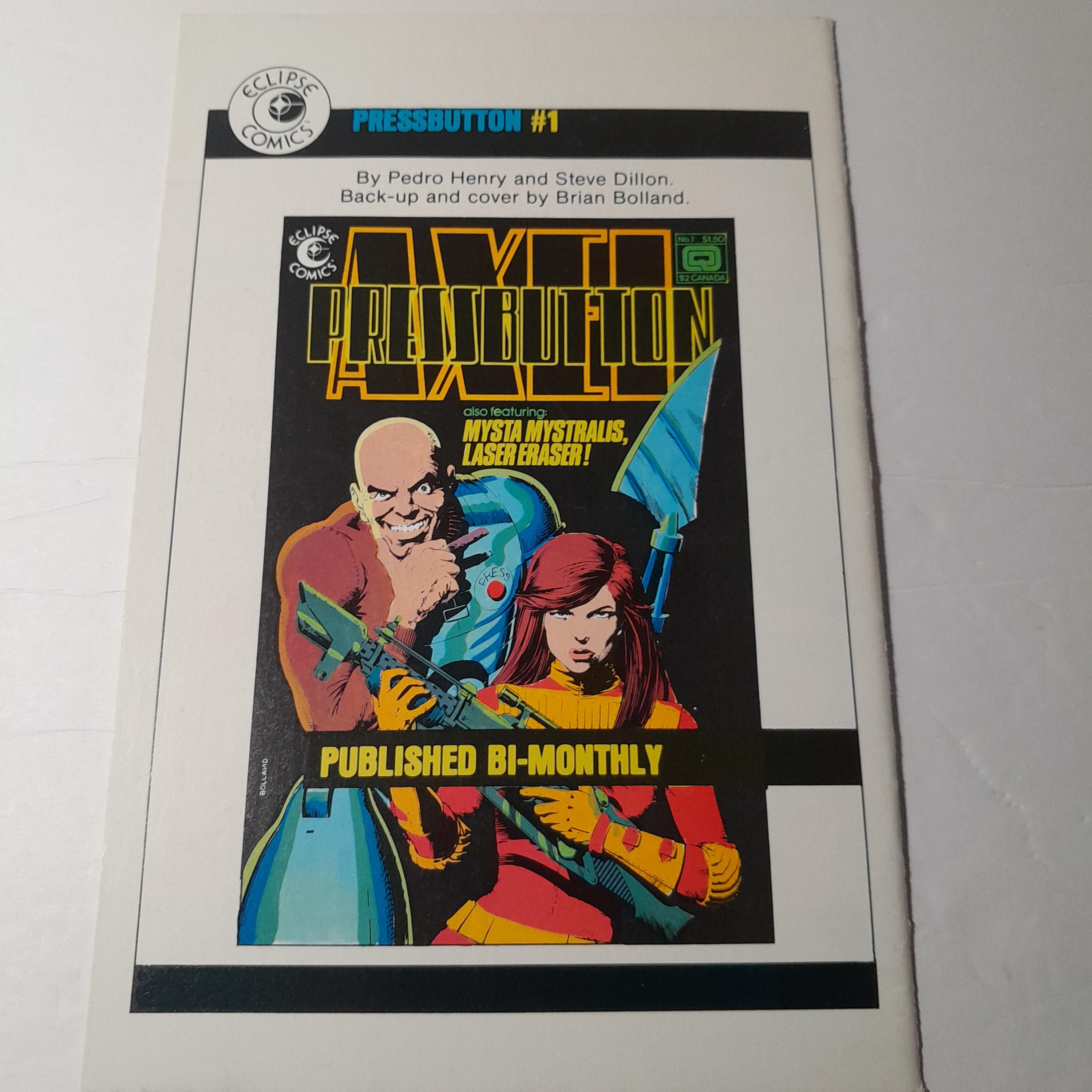 Alien Worlds #8 Eclipse Comics Reader Copy VG Condition Complete Pages ...