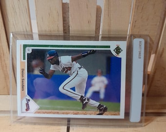 Deion Sanders 1991 Upper Deck basebollkortsset Atlanta Braves