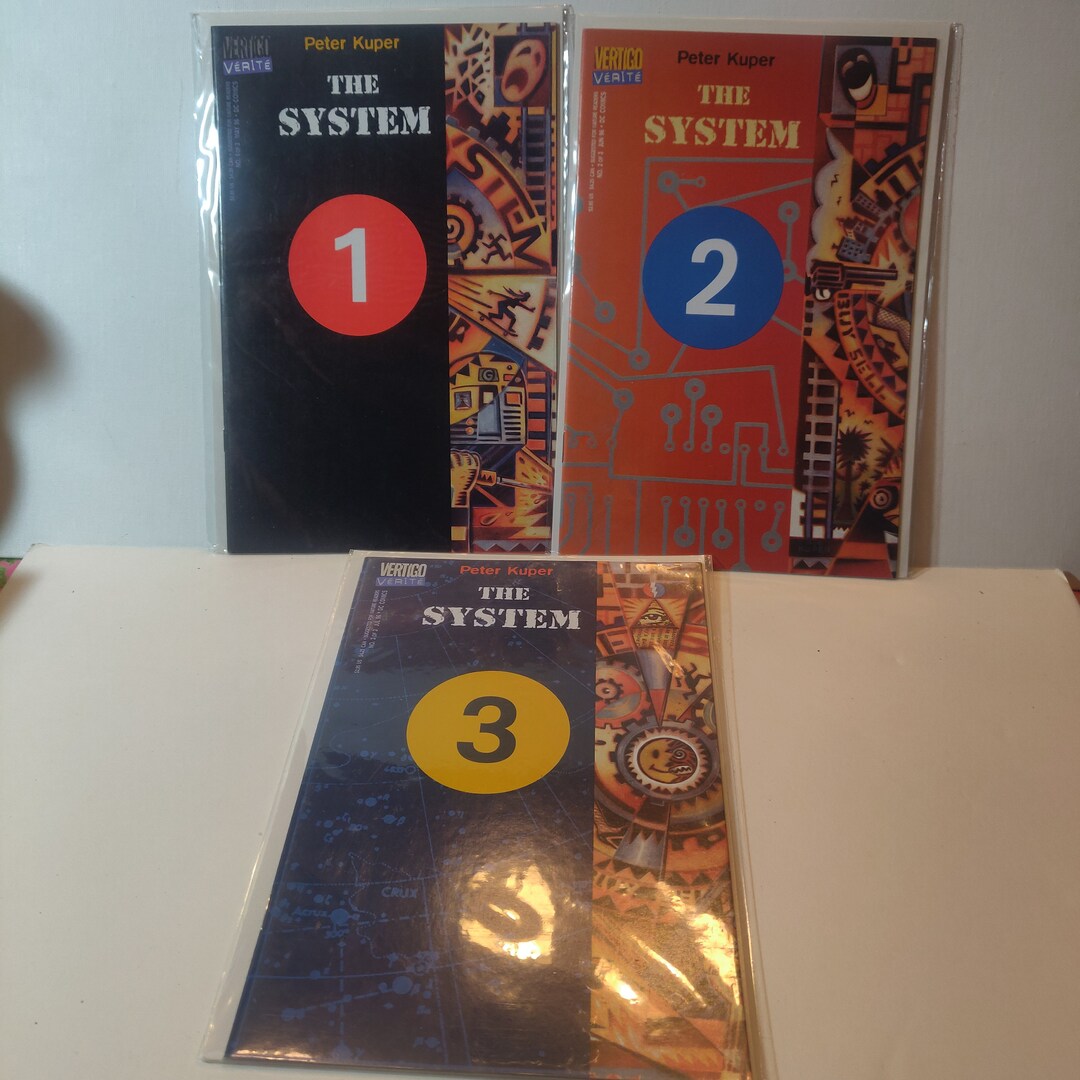 The System #1 2 3 Set Vertigo Verite DC Comics Reader Copy VG Condition ...
