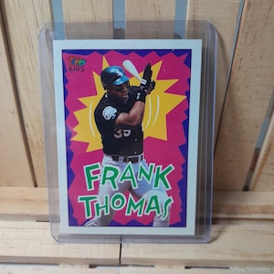 Frank Thomas 1992 Topps-basisset kinderhonkbalkaart Chicago White Sox Star Player