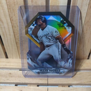 Frank Thomas 2022 Topps Series 2 Diamond Greats Die Cut Sub Set Baseball Card Chicago White Sox Star Player HOFer