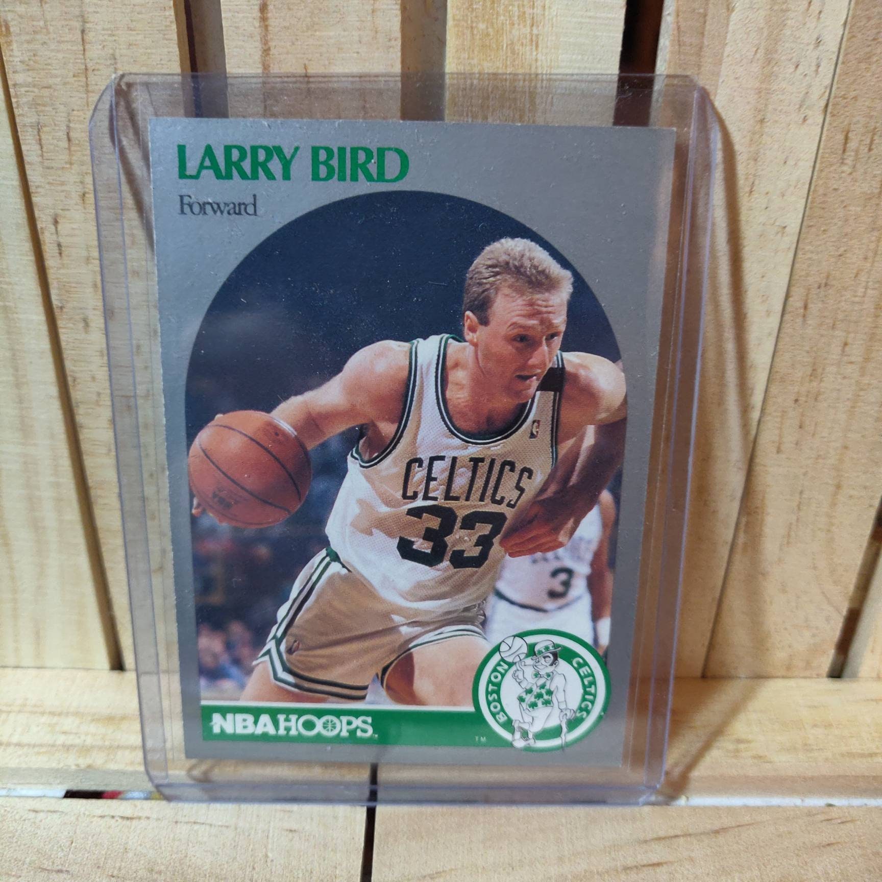 Larry Bird 199091 NBA Hoops Base Set Basketball Boston Etsy