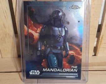 The Mandalorian 2024 Topps Chrome Star Wars Trading Card - Etsy