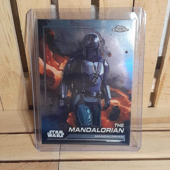 The Mandalorian 2024 Topps Chrome Star Wars Trading Card - Etsy