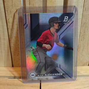 Blaze Alexander 2019 Topps Bowman Platinum Baseball Card Arizona Diamondbacks Star Player