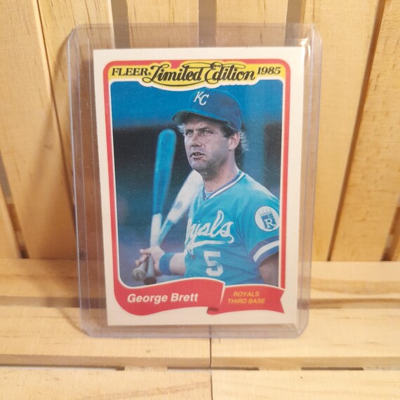 George Brett 1985 Fleer Limited Edition Base Set Baseball Card Kansas City  Royals Star Player - Etsy Ireland