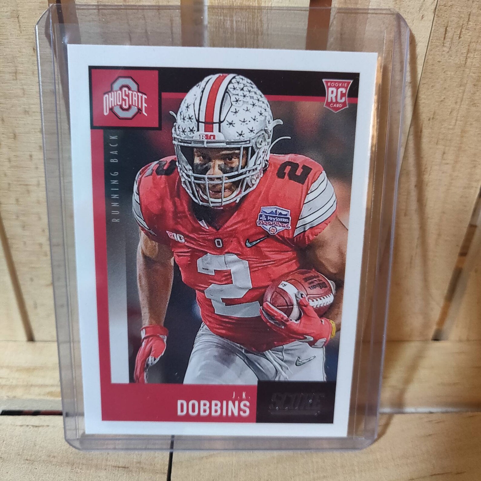 JK Dobbins Rookie Card RC 2020 Panini Score Football Card Etsy