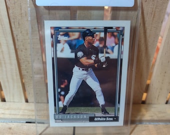 Bo Jackson 1992 Topps Series 1 Baseball Karte Chicago White Sox Base Set