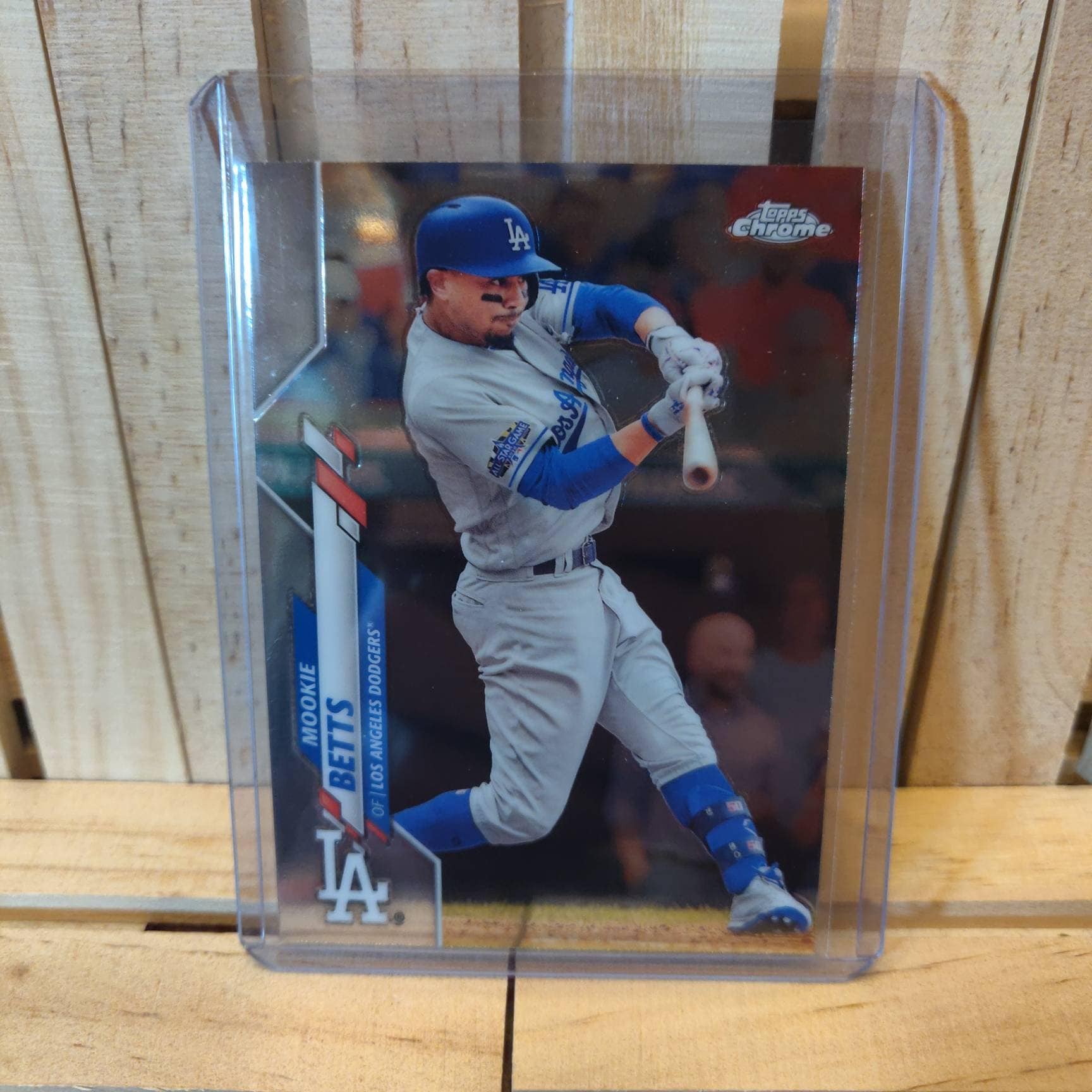 Mookie Betts 2020 Topps Chrome Number 100 Baseball Card Los - Etsy