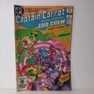 Captain Carrot and his Amazing Zoo Crew #20 DC Comics Reader Copy VG Condition Complete Pages As Found Ungraded Comic
