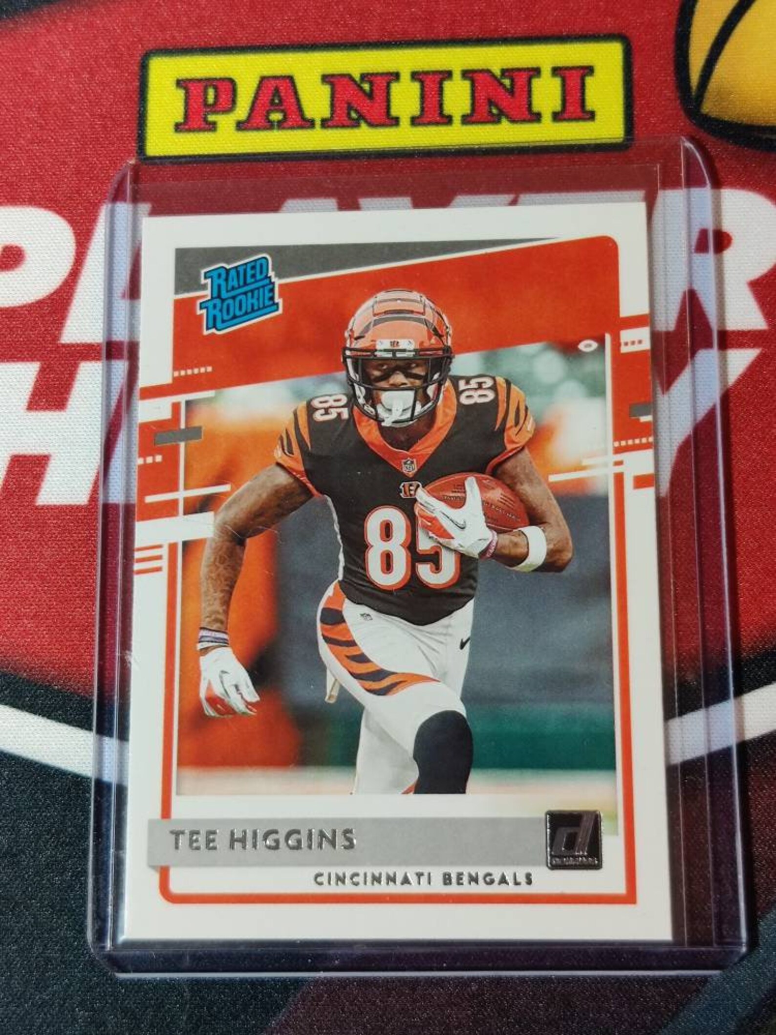 Tee Higgins Rated Rookie 2020 Donruss Football Card Cincinnati Etsy