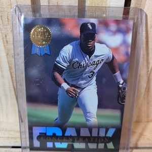 Frank Thomas 1993 Gold Leaf Baseball Card Chicago White Sox Star Player