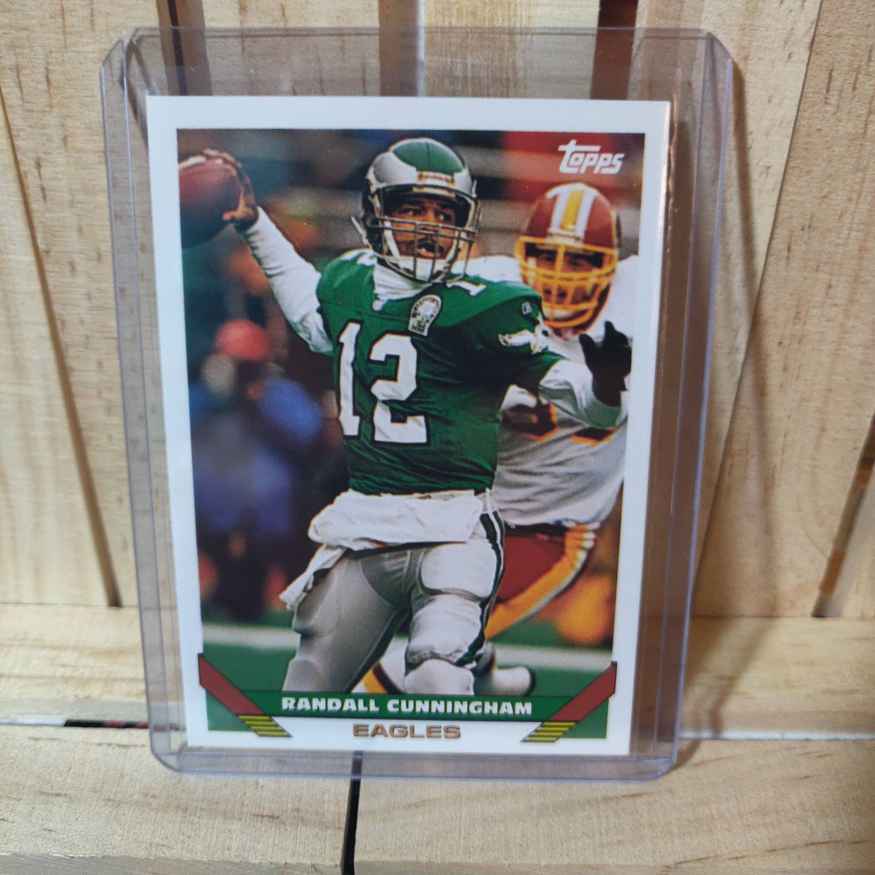 Randall Cunningham 1993 Topps NFL Football Card Philadelphia Etsy