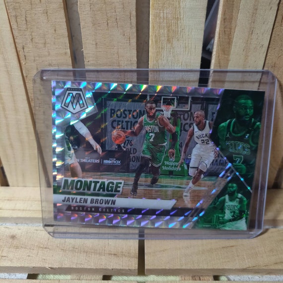 Jaylen Brown 2020-21 Panini Mosaic Basketball Card Montage Sub Set 