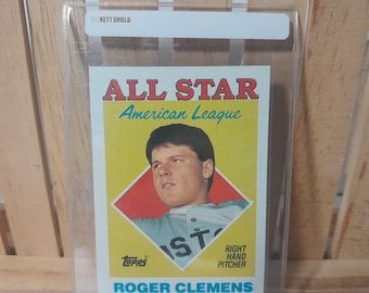 Roger Clemens 1988 Topps All Star Baseball Card Base Set Boston Red Sox Star Player