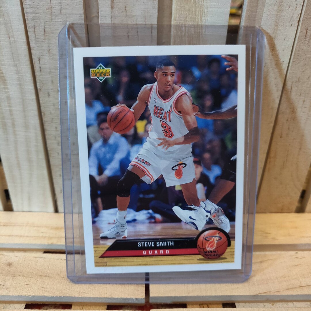 Steve Smith 1992-93 Upper Deck NBA Base Set Basketball - Etsy