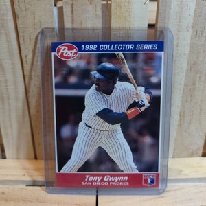 Tony Gwynn 1992 Post Collectors Series Baseball Card San Diego Padres