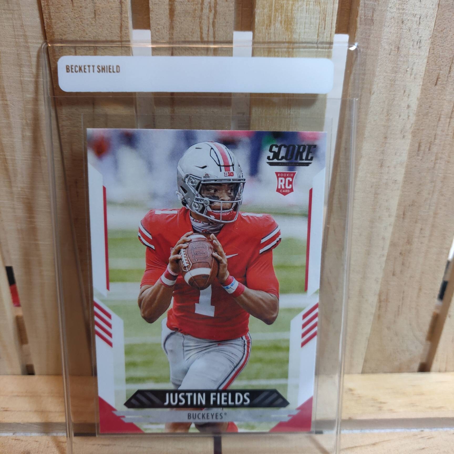 Justin Fields RC 2021 Panini Score Football Card OSU Chicago - Etsy