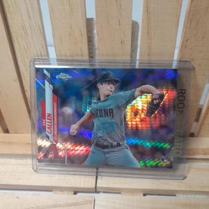 Zac Gallen RC 2020 Topps Chrome Base set Prism Refractor Baseball Card Arizona Diamond Backs Star Player