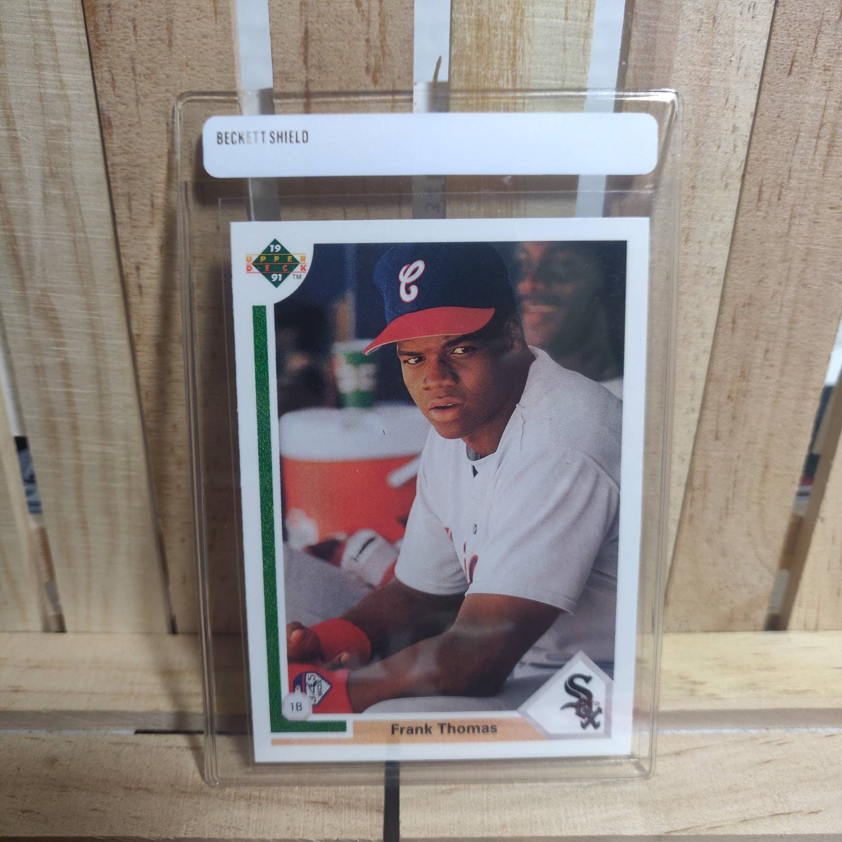 Frank Thomas 1991 Upper Deck Baseball Card Chicago White Sox