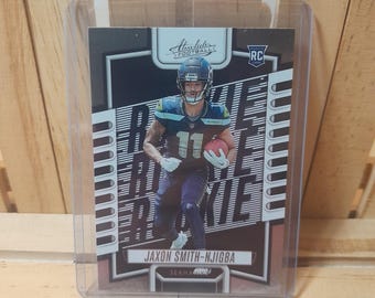 Jaxon Smith Njigba RC 2023 Panini Absolute Base Set Football Card Seattle Seahawks Star Player