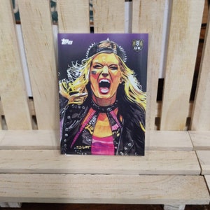 Toni Storm WWE Undisputed 2020 Topps Sub Set Insert Card Number RS-8